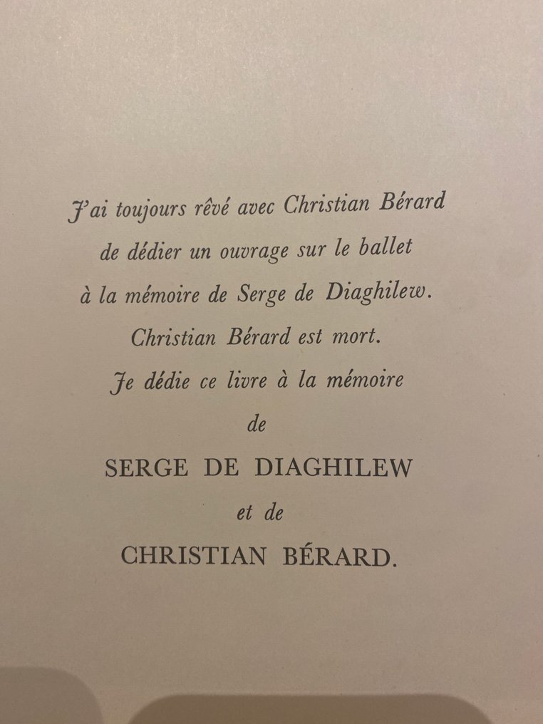 Boris KOCHNO - Le Ballet [with original Picasso lithography] - 1954 #4.3