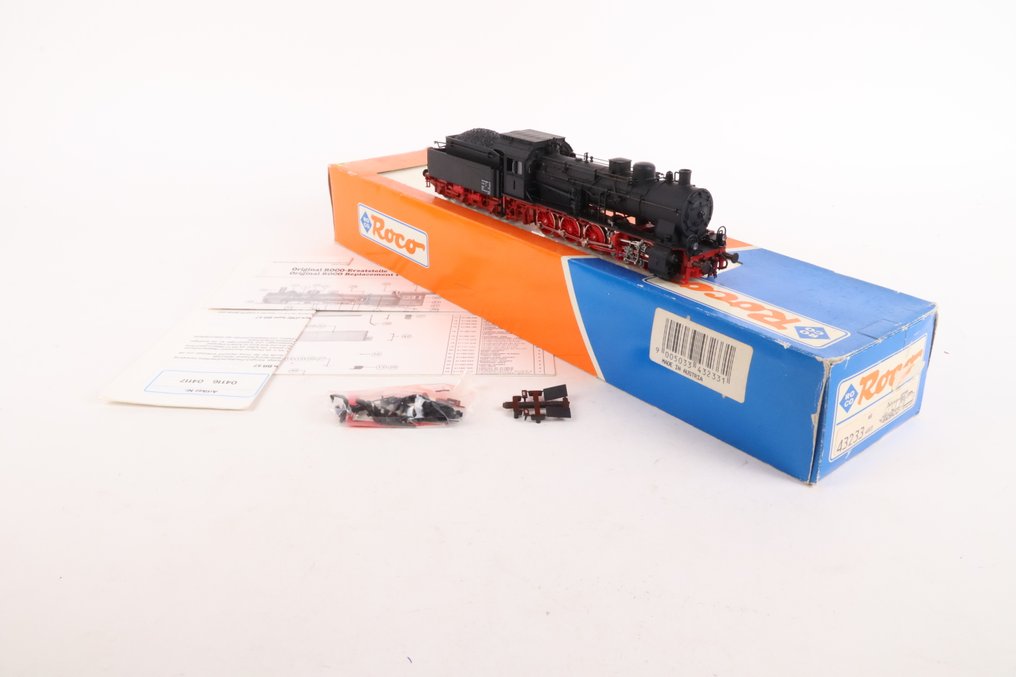 Roco H0 - 43233 - Locomotiva a vapore con tender (1) - 4508 (ex DRG) - NS #3.2