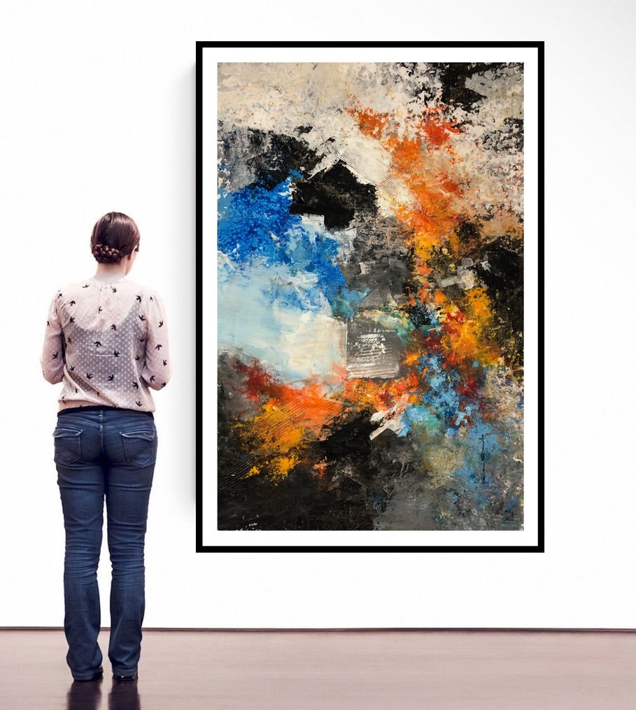 Dam Domido - Abstraction 25 258  -  150 x 95 cm #4.3