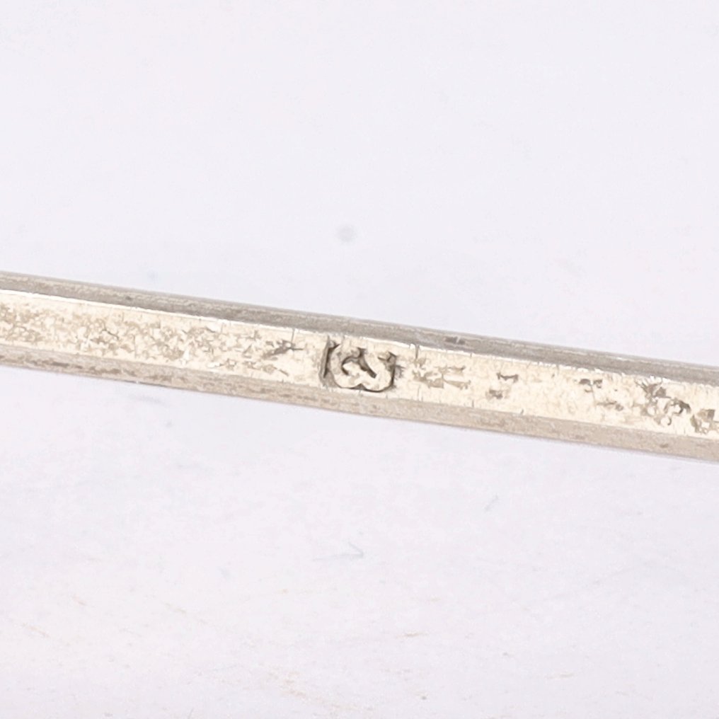 Gebr. Seton - Stojak na noże (6) - Srebro pr. 833 #4.3