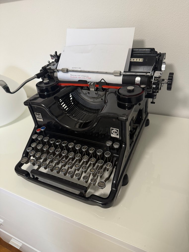 Olivetti, M40 - Typewriter - 1930-1940 #2.1