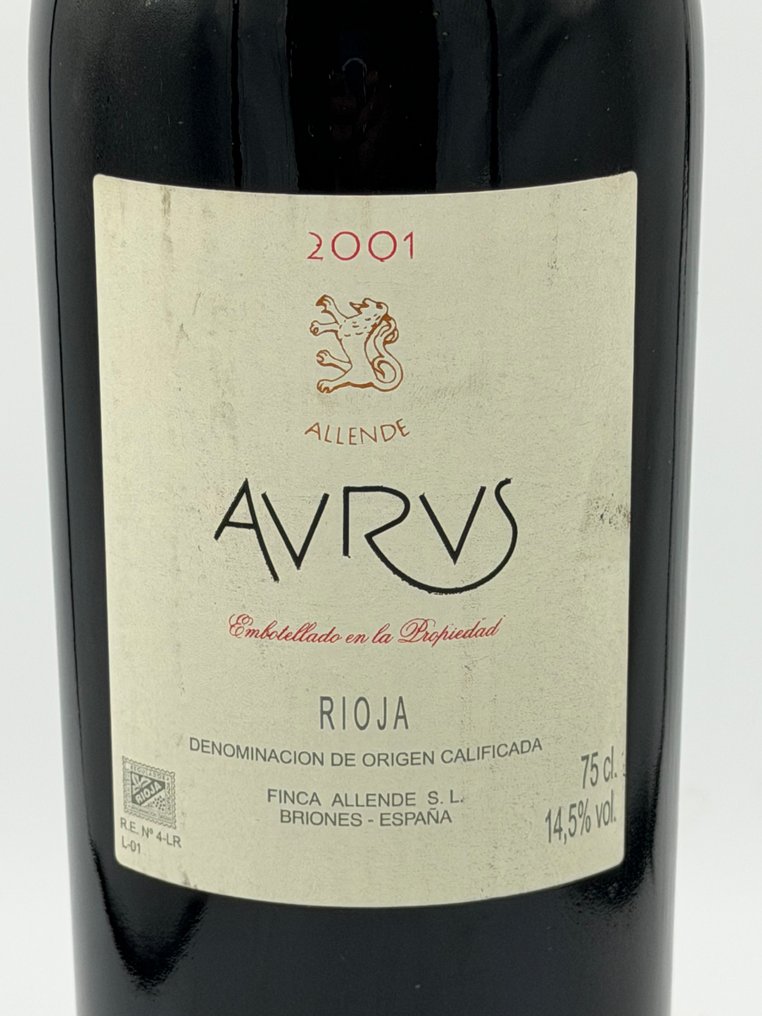 2001 Finca Allende, Aurus - Ριόχα DOC - 1 Φιάλη (0,75L) #1.0