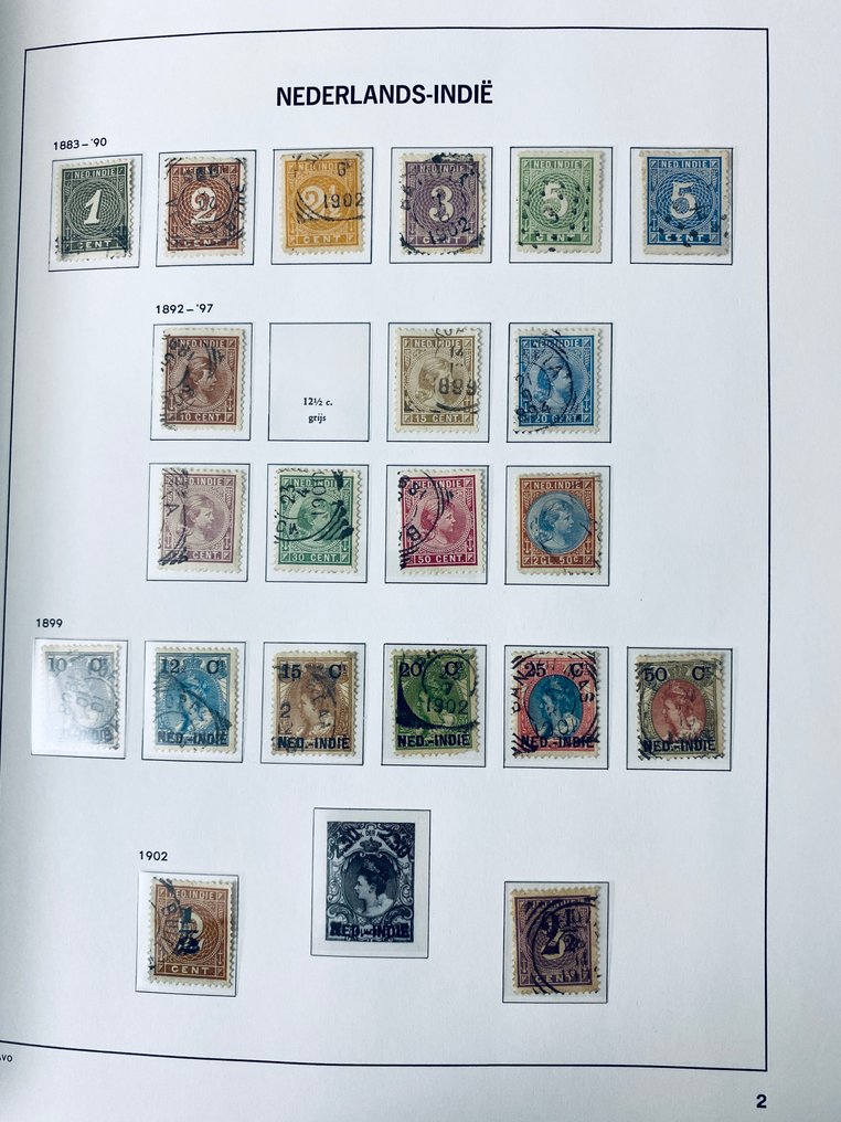Netherlands and overseas  - NL Indies + New Guinea Collection in Davo LX Album #2.1