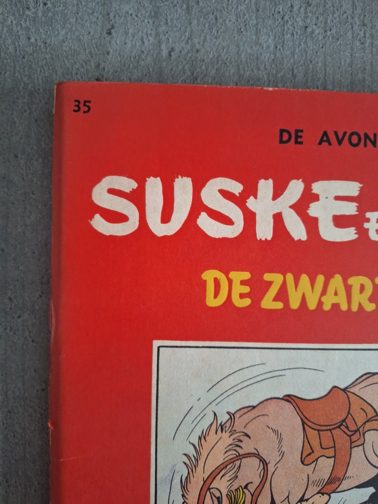 Suske en Wiske RV-35 - De Zwarte Zwaan - 1 Album - First edition - 1959 #1.0