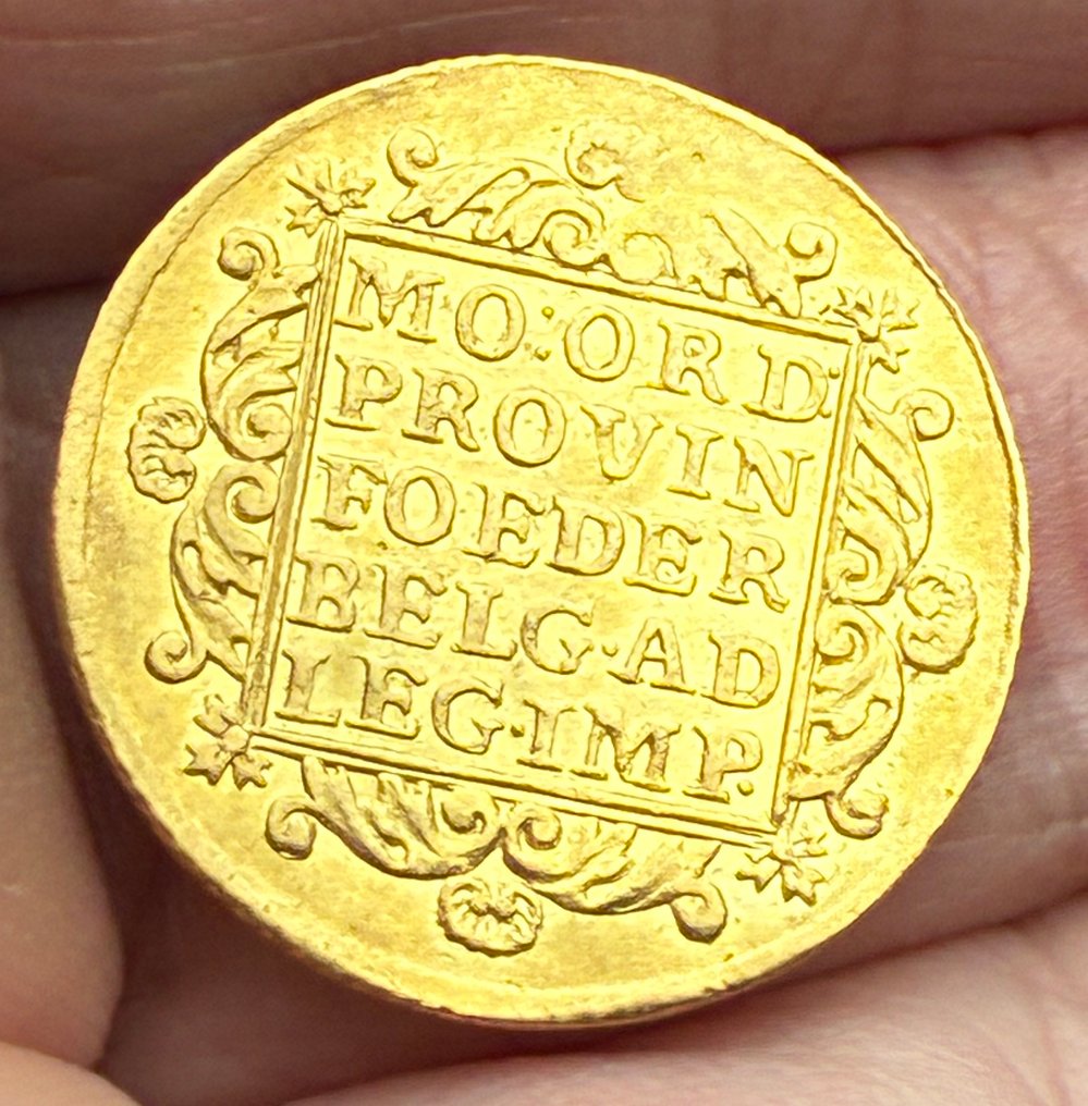 Netherlands, Dordrecht Gouden Dukaat 1769 / PR- / scherpe slag #1.0