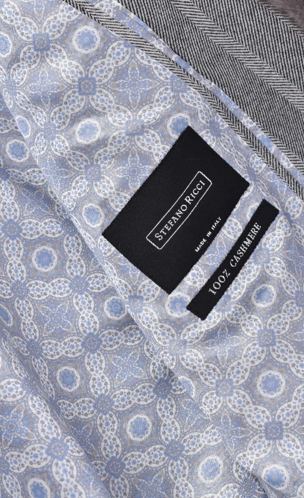 STEFANO RICCI $16000 - Cashmere - Top Coat - 54 - Silk - Mink fur - Coat - New with tags #4.3