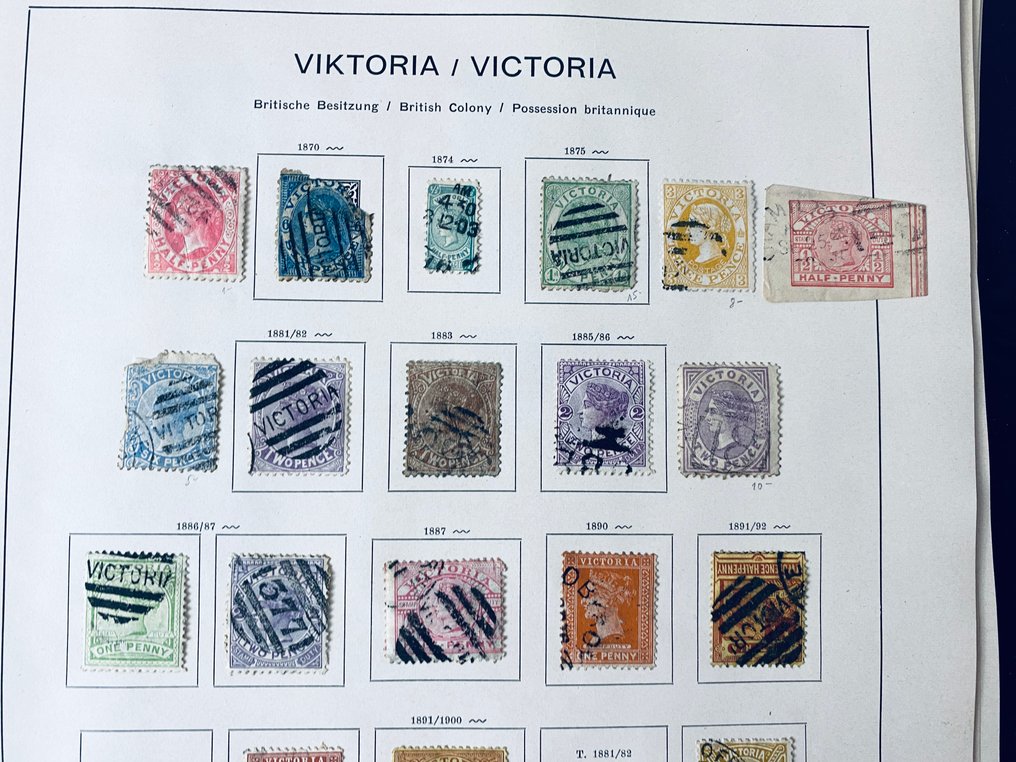 British Commonwealth  - Sammlung / Forscher Verschiedene Gebiete Allgemeine Bestimmung #4.3