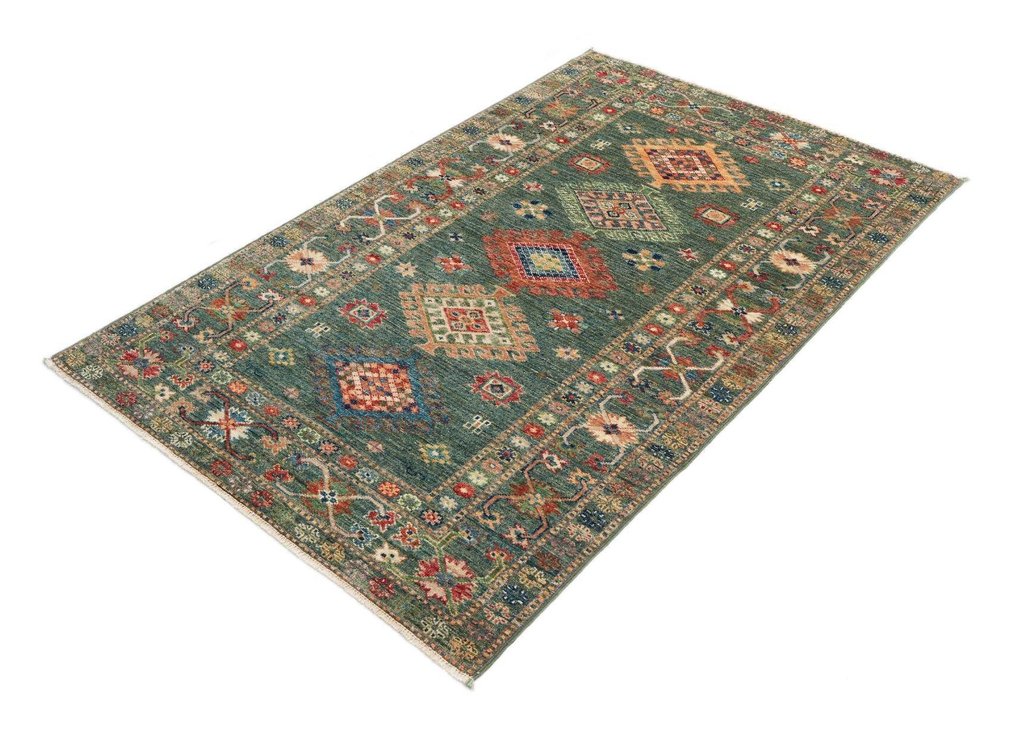 Kazak - Meisterstück - New - Carpet - 158 cm - 104 cm #1.0