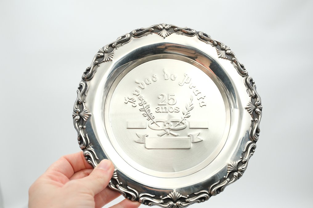 大平底盤 - .835 銀 - d. 18.5厘米 #4.3