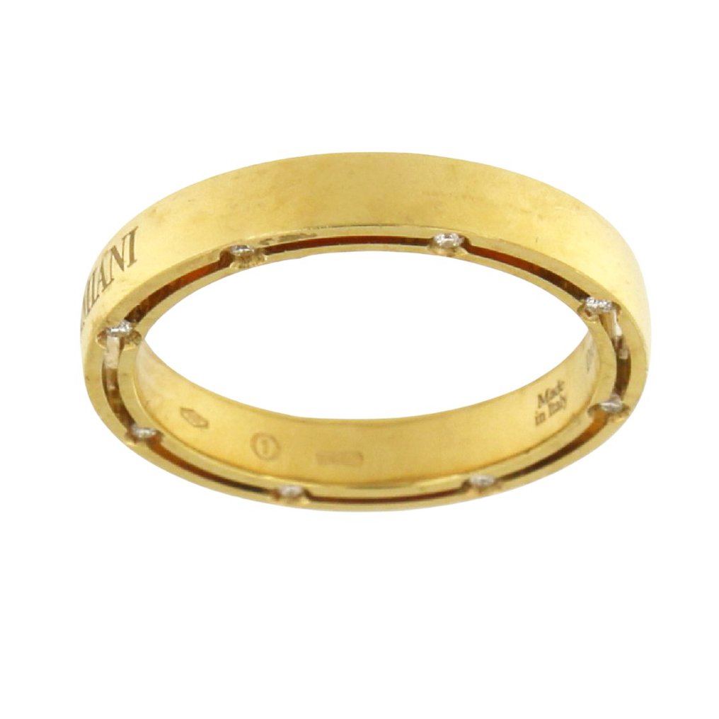 Damiani - 戒指 - 18 克拉 黃金 - 0.16ct. tw. 鉆石 (天然) #3.2