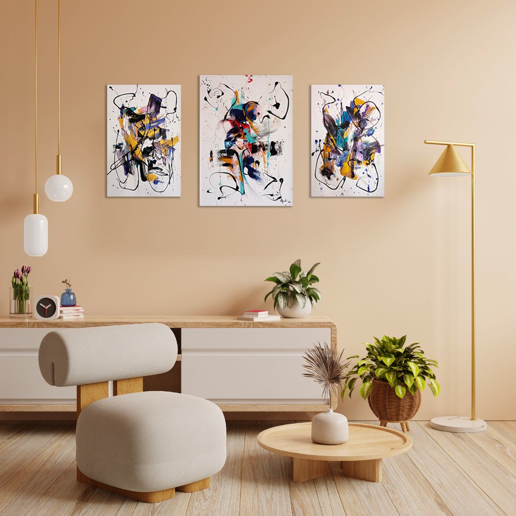 Omar Agrebi - • Amantide • ( Trittico - Unique work ) #1.0