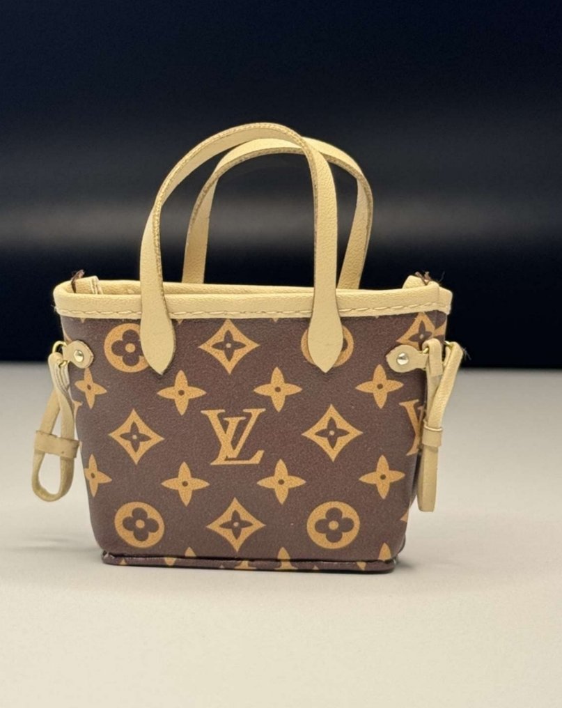 Pop Mart - Pehmolelu Bolsito miniatura LV para Labubu tonos marrones #2.1