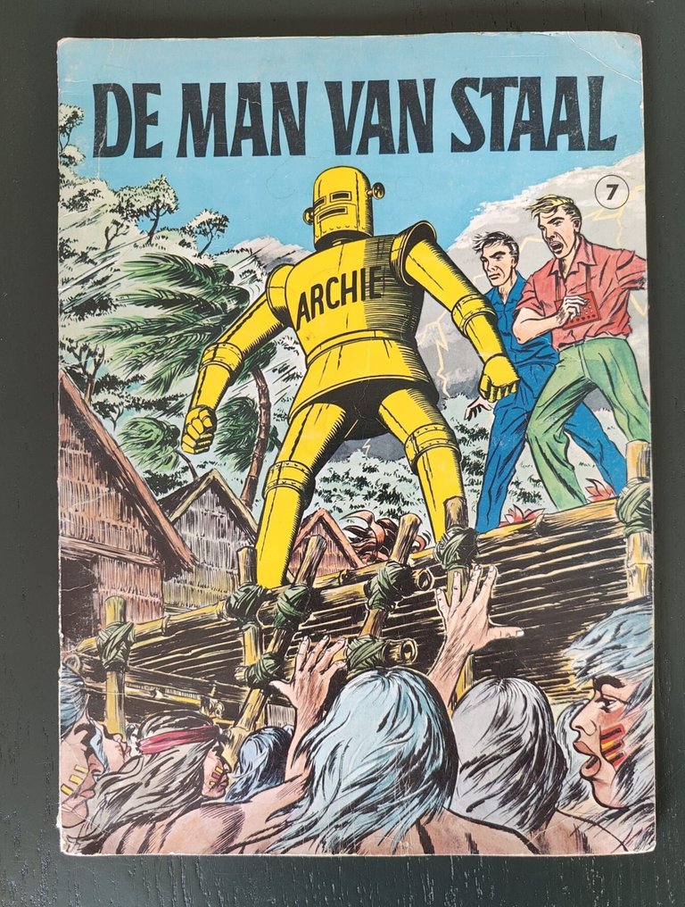 Archie de man van staal - Complete eerste reeks SC - 7 Album - 1962/1969 #2.1