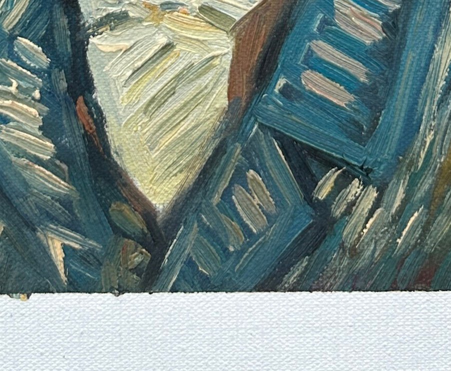 After Vincent van Gogh - Self-Portrait with Grey Felt Hat #4.3