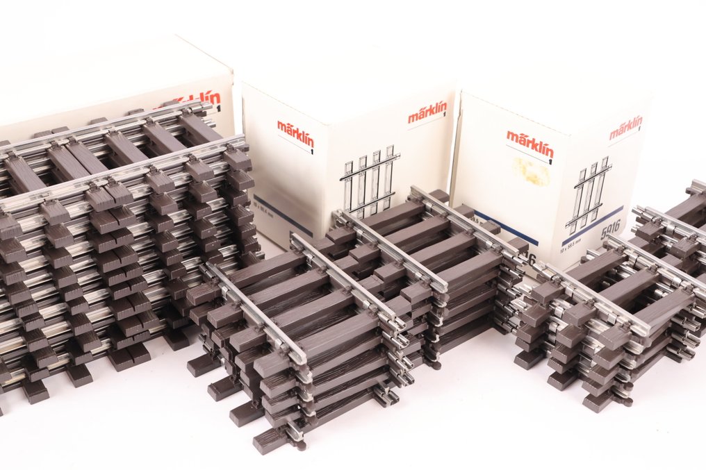 Märklin 1 - 5904/5916/5917 - Modelltogspor (30) - 30-piece set with fitting pieces #4.3