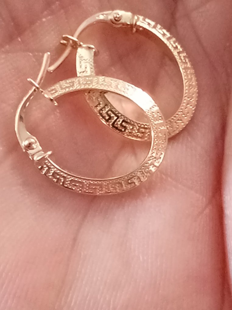 No reserve price - Earrings - 18 kt. Yellow gold #3.2