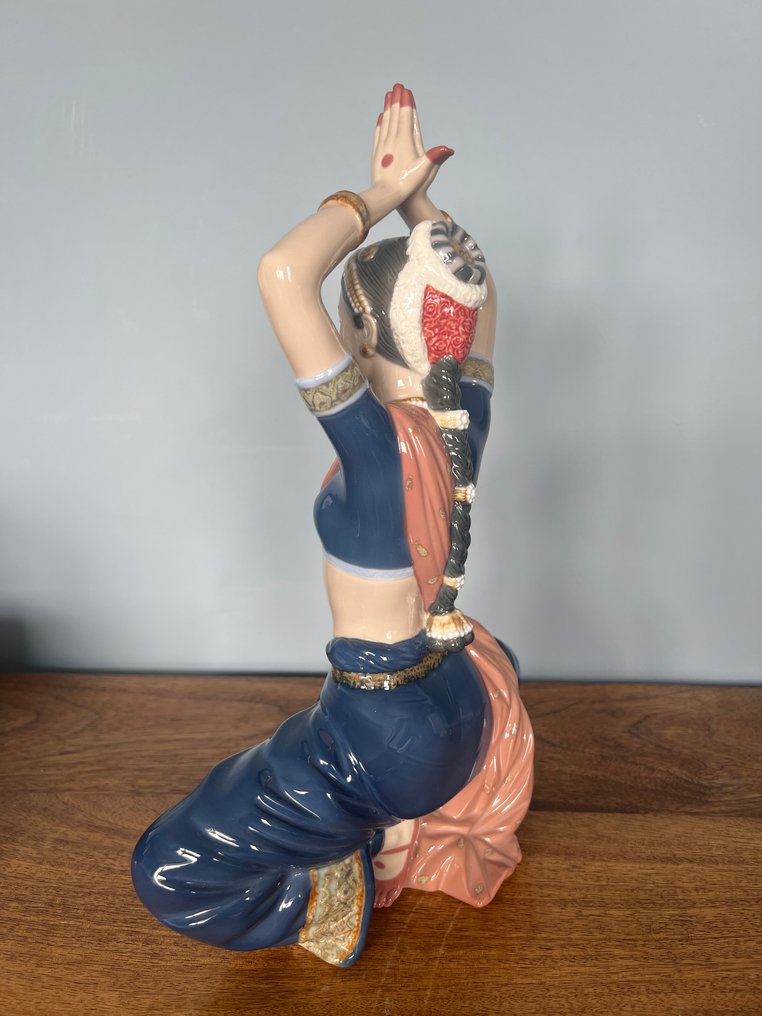 Lladró - Αγαλματίδιο - Indian Yoga Lady - Retired - Πορσελάνη #2.1