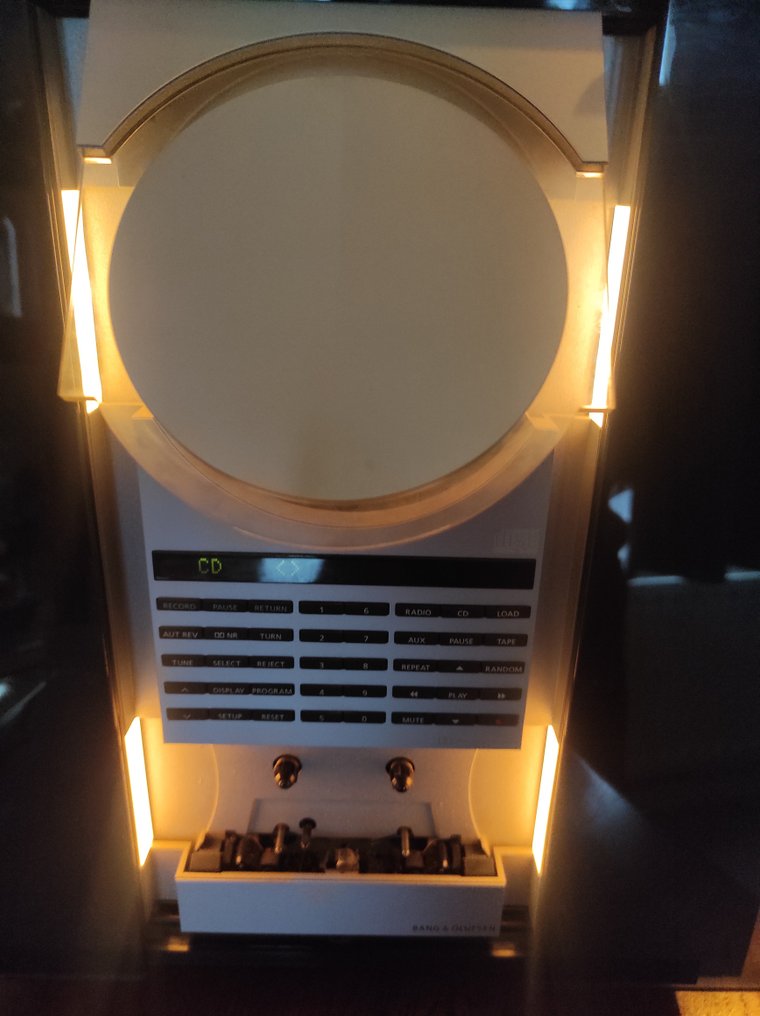 Bang & Olufsen David Lewis - Set BeoSound Ouverture con 2 altoparlanti Beosound 2500 e telecomando B&O. Set stereo #1.0