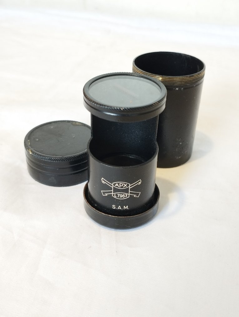 Lupp - 1950-1970 - Frankrike - micrométrique militaire APX , S.A.M optique - longue-vue #1.0