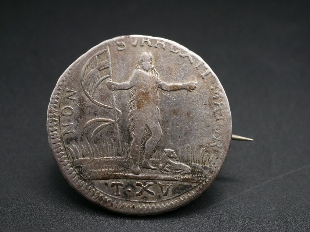 馬耳他, 1759. 15 Tarì - Manuel Pinto de Fonseca.  (沒有保留價) #1.0