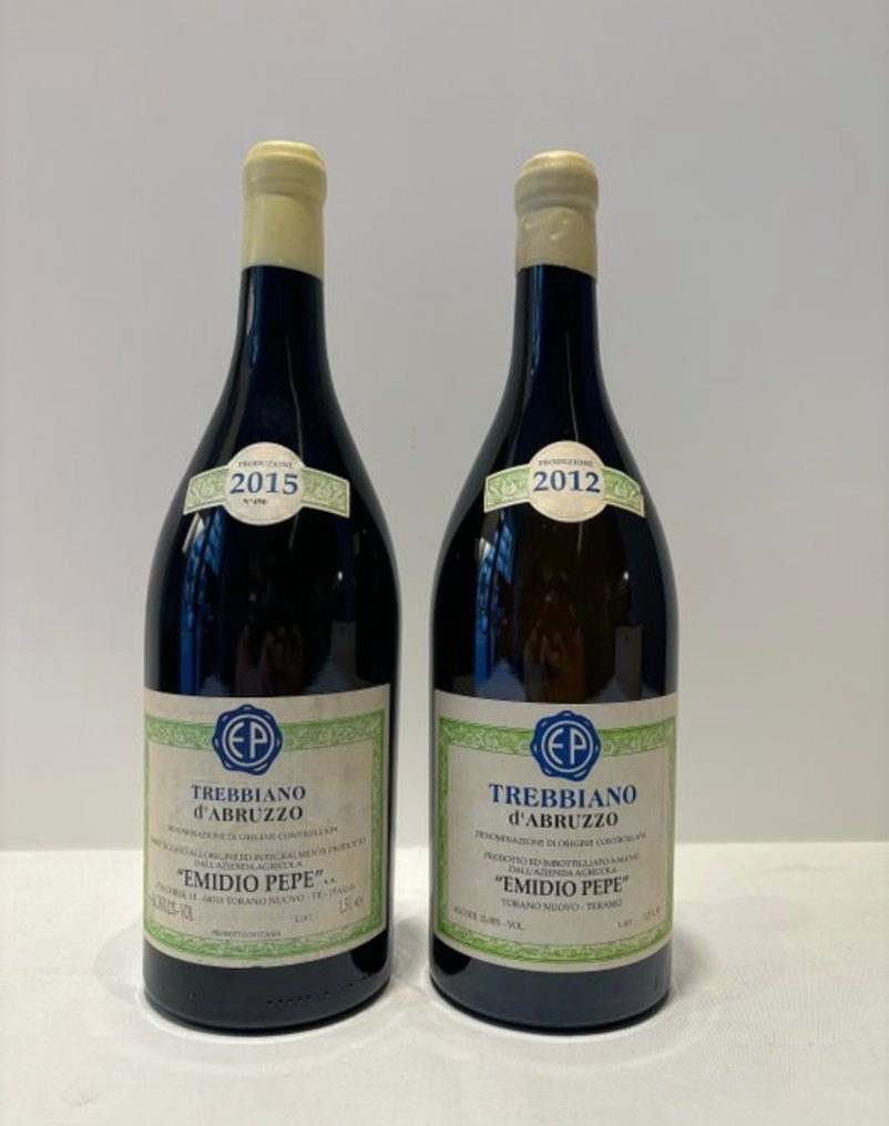 2012 & 2015 Emidio Pepe Trebbiano - Abruzzo - 2 Magnums (1.5L) #1.0