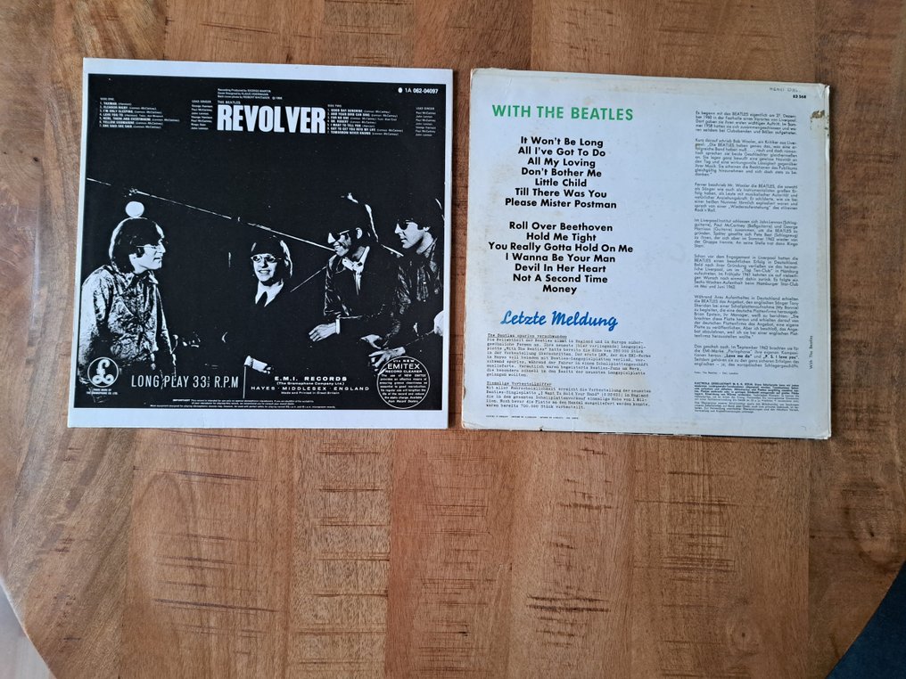 Beatles - Revolver / With The Beatles - Différents titres - Albums LP (plusieurs articles) - Stéréo - 1963 #1.0