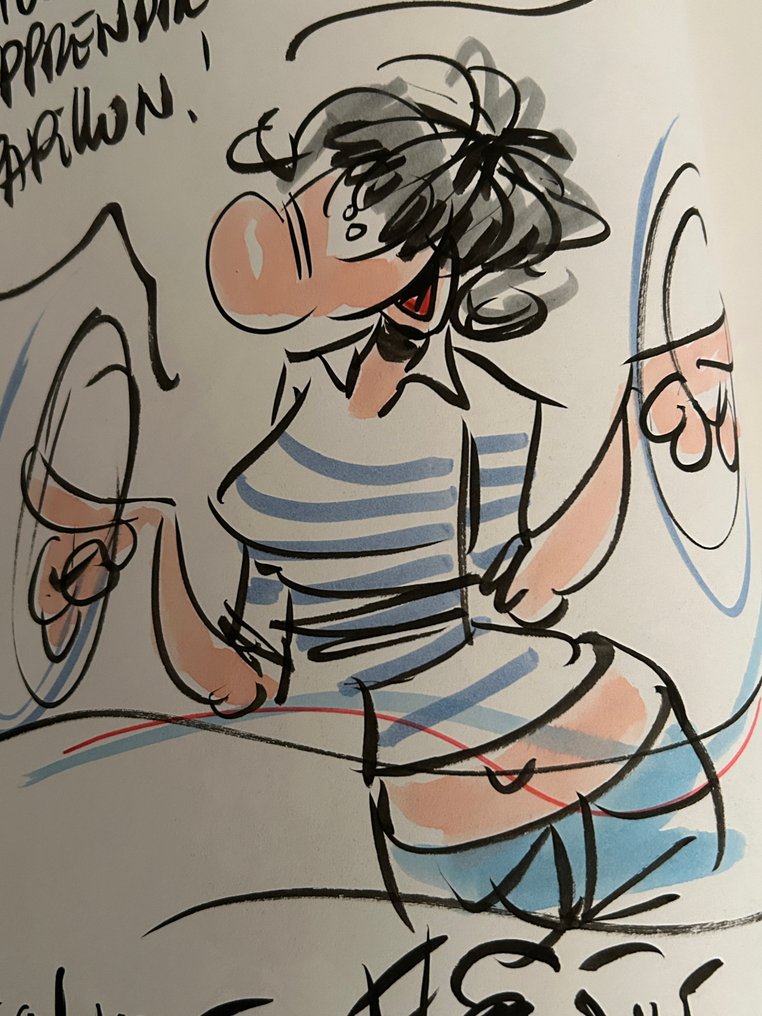 Le Démon du soir - Ou la ménopause héroïque + dédicace couleur - C - 1 Album - 第一版 - 2013 #3.2