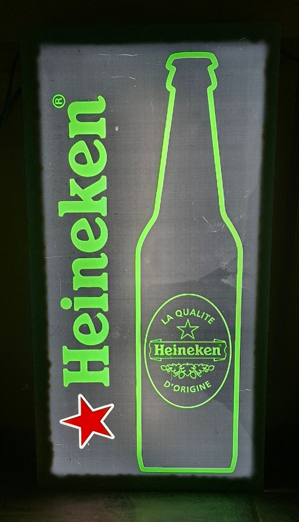 Φωτεινή διαφημιστική πινακίδα HEINEKEN - EB Enseignes Buhler - Φωτισμένη πινακίδα - Πολυβινυλοχλωρίδιο #1.0