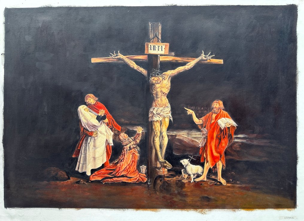 After  Matthias Grünewald - Isenheim Altarpiece #2.1