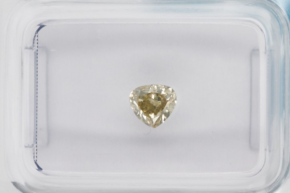 No reserve price - 1 pcs Diamond  (Natural)  - 0.43 ct - Pear - I1 - International Gemological Institute (IGI) #2.1