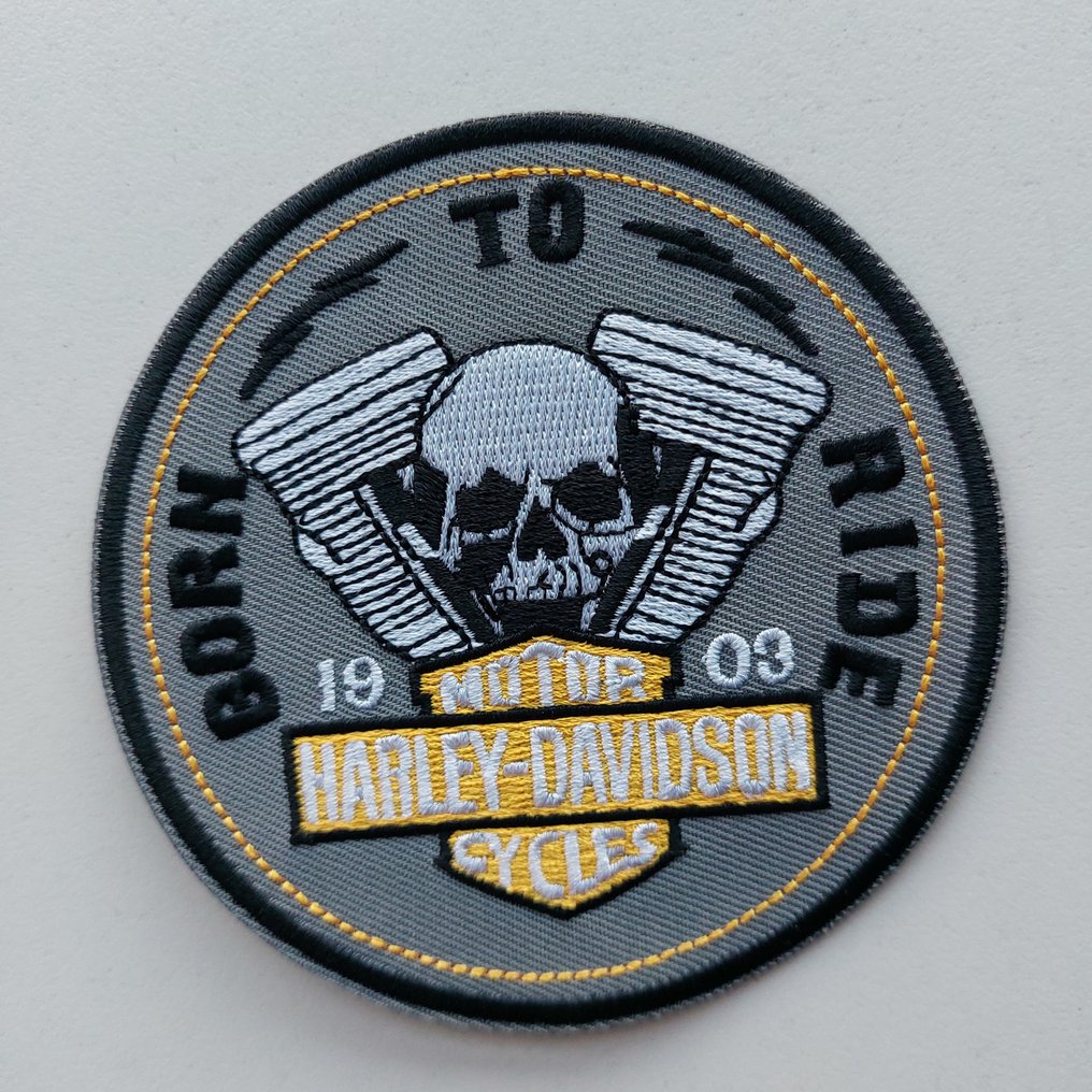 Memorabilia collection - 12 new Harley Davidson patches #4.3