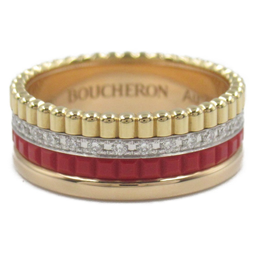 Boucheron - Ring 750 Three Gold - Diamond #1.0