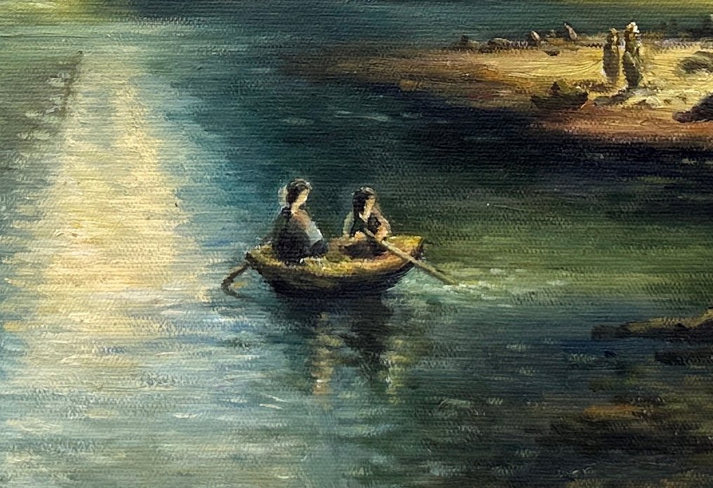 After Anders Monsen Askevold - Fjord View (Fjordlandskap) #3.2