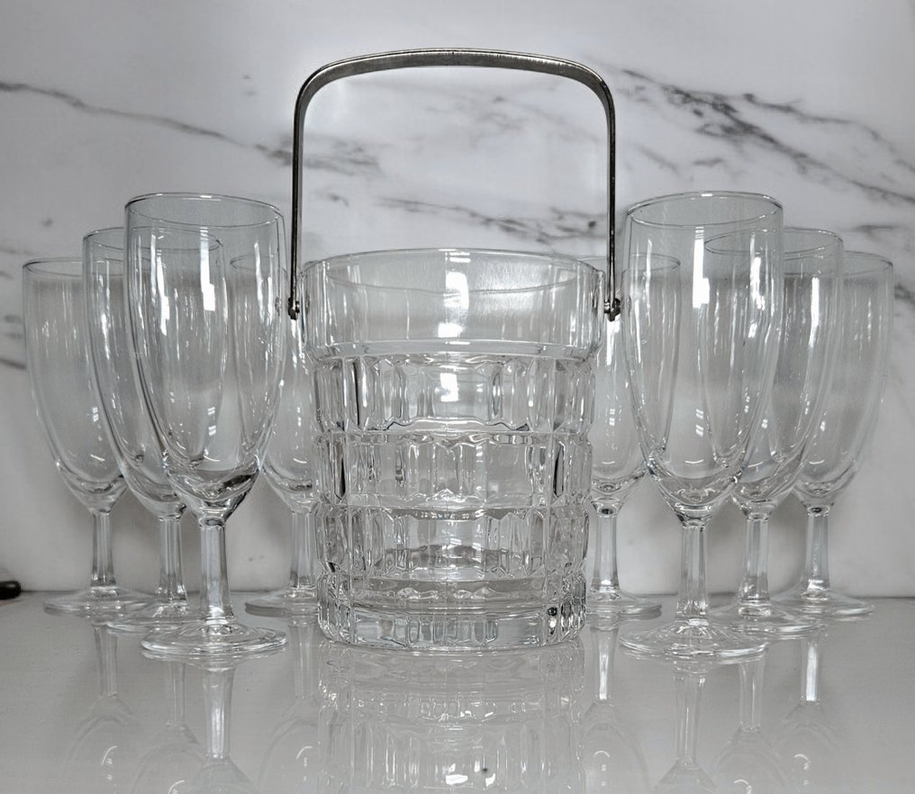 饮具 (9) - 玻璃, 水晶 - 香槟酒杯/冰桶 #1.0