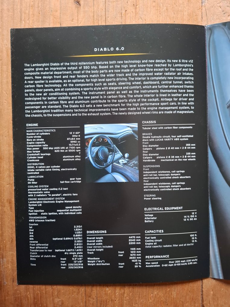 Brochure - Lamborghini - Diablo 6.0 #3.2