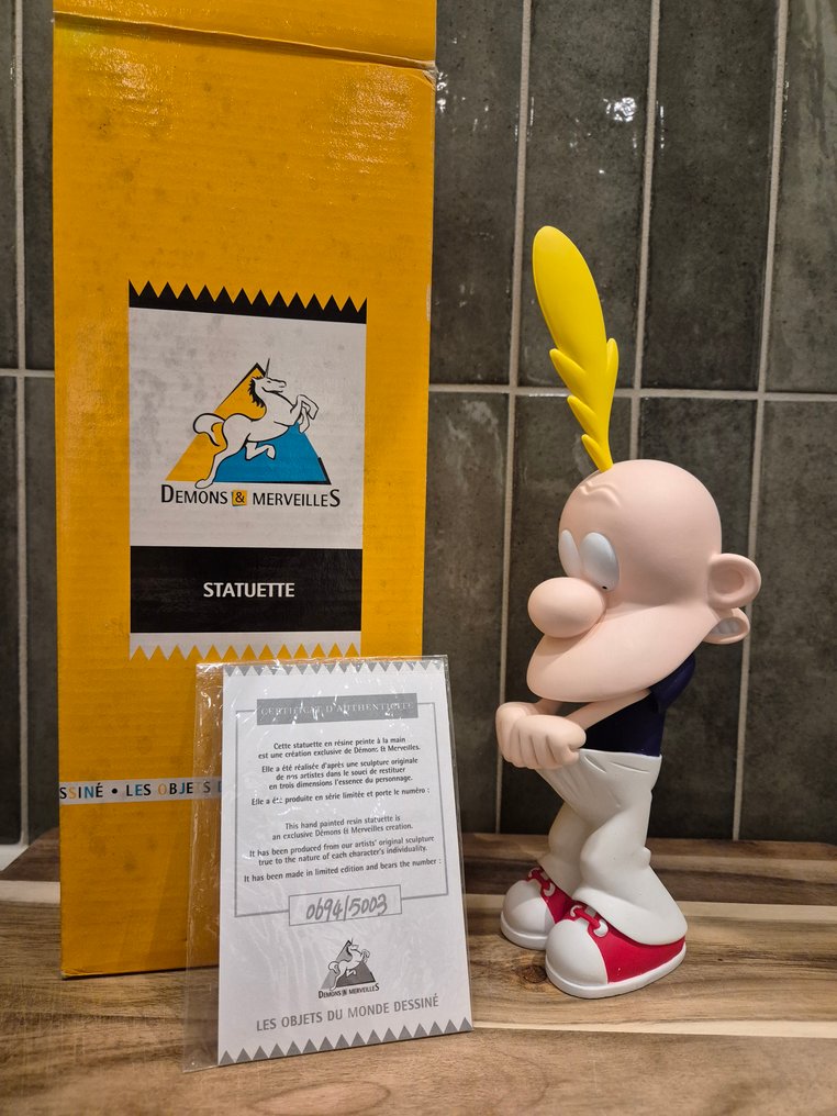 Figurine - Titeuf – Figurine numérotée 0694/5003 – Démons & Merveilles – Zep - Resin #3.2