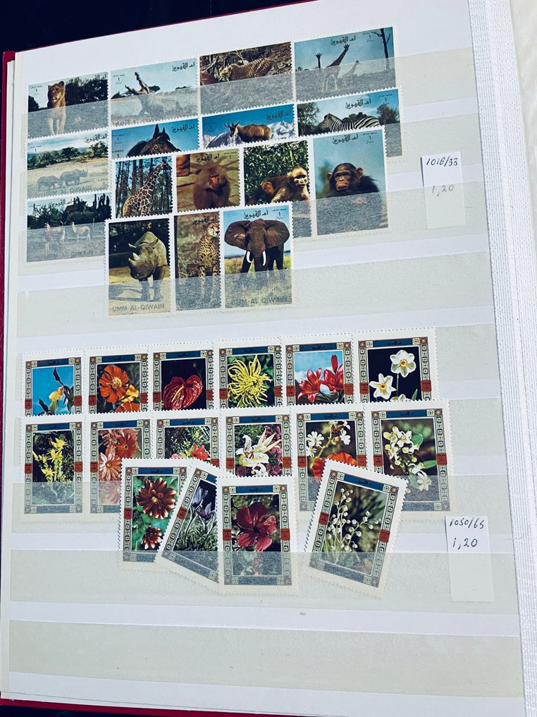 World  - Collection / Researcher Theme: Stamps and Blocks in Various Albums #4.3