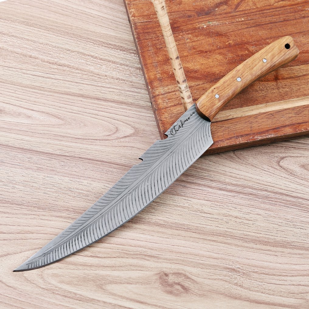 Sam Knives Handcrafted Chef’s Knife - Τραπεζομάχαιρο - Χάλυβας, Ξύλο - Δεν υπάρχει κείμενο για μετάφραση. #1.0