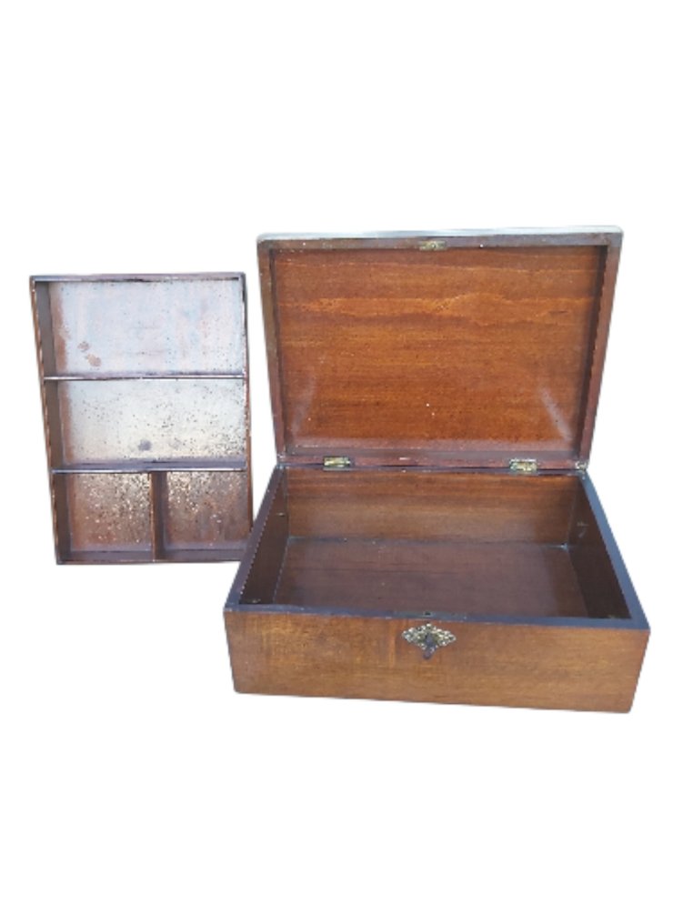 Dans le style Befort jeune - Storage trunk - Noble wood #2.1