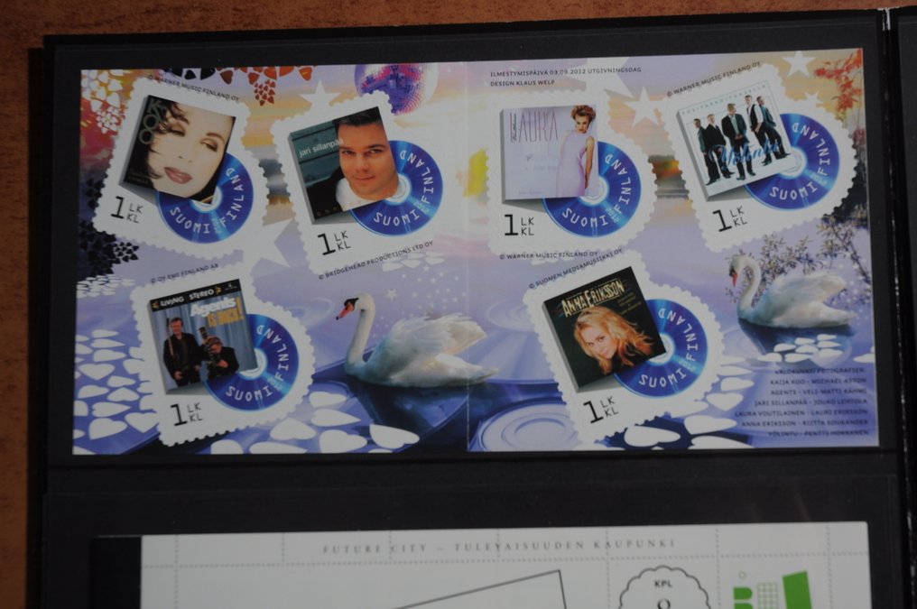 Finlandia 2012/2013 - 2 postfrisse jaarsets 2012 i 2013 #2.1