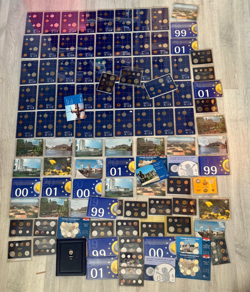 荷兰. FDC - UNC - PROOF Sets 1976 - 2001 (100+ Pieces) (没有保留价) #1.0