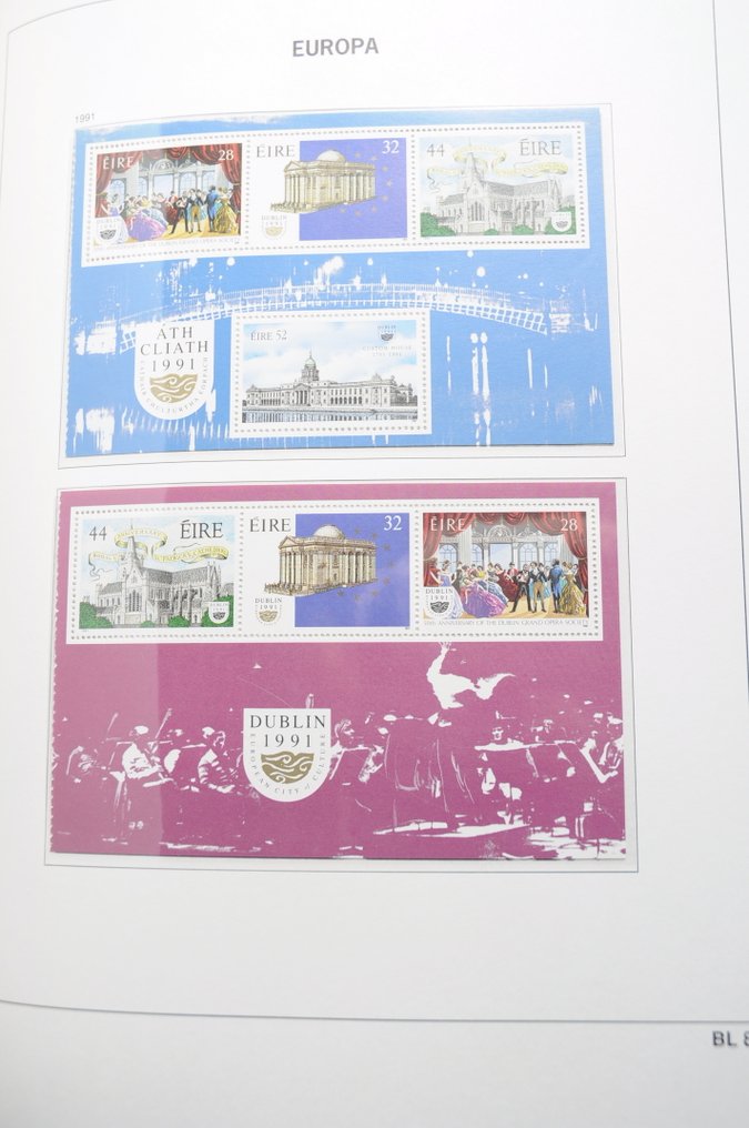 Europa CEPT - Kokoelmat ja jäännökset eri albumeissa #4.3