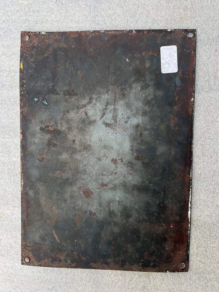 Ο Διοικητής Διαθέσιμος Εδώ. - Πινακίδα - Σμάλτο #4.3