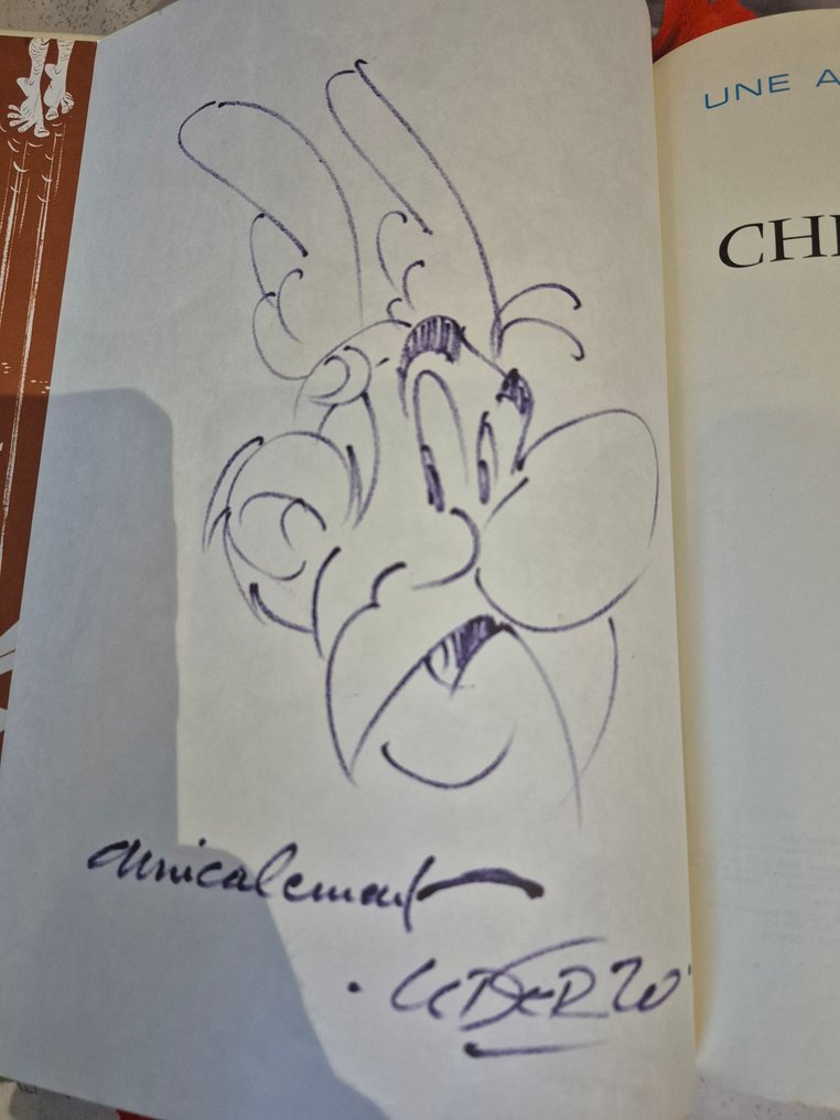 Astérix T24 - Astérix chez les Belges + dédicace - C - 1 Album - Prima edizione - 1979 #1.0