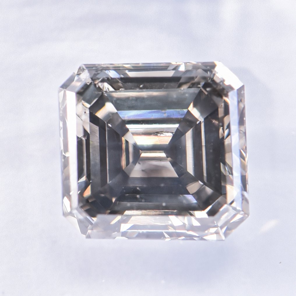 沒有保留價 - 1 pcs 鑽石 (天然彩色) - 2.13 ct - 祖母綠形 - Fancy deep 淡綠色 灰色 - SI1 - 國際寶石學院(International Gemological Institute (IGI)) - VG #3.2