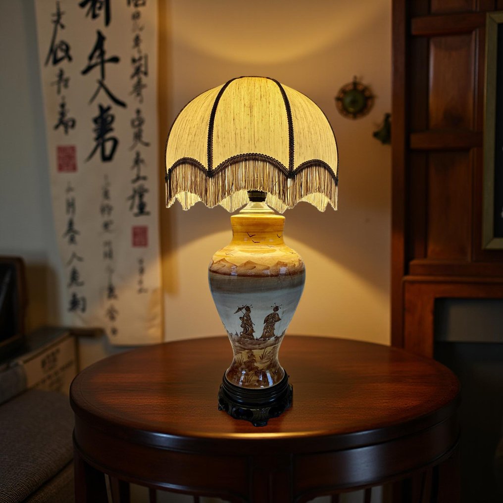 燈 - 陶瓷, 木, 紡織品 - 亚洲风格 #2.1