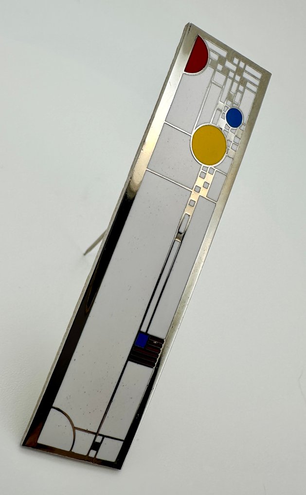 - Frank Lloyd Wright für ACME Studio – „Coonley #1“ - 1987–1994 - Lizenzierte Ausgabe - Brosche #3.2