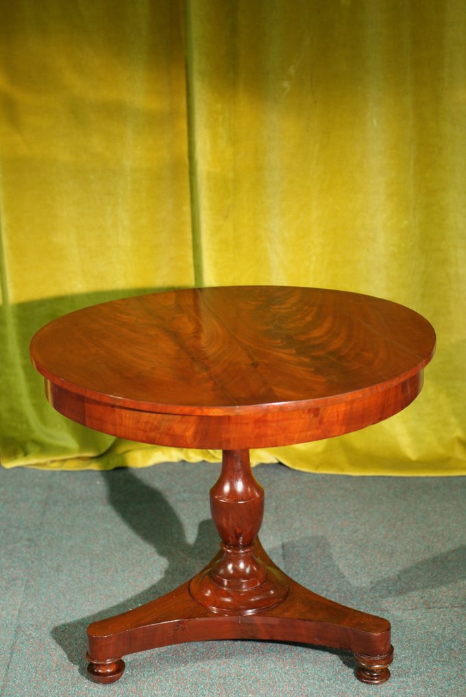 桌 - 木, 桃花心木 - 桃花心木边桌 #3.2