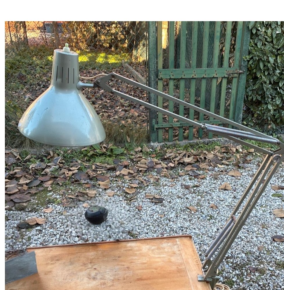 Luxo - Jac Jacobsen - Φωτιστικό γραφείου - L-1 - Χάλυβας #1.0