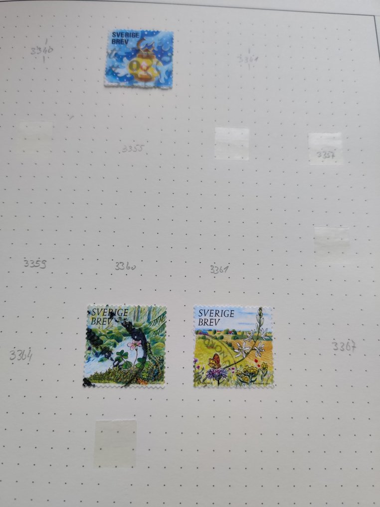 Ruotsi 1864/2020 - Laajennettu kokoelma Schaubeck-albumissa. #1.0